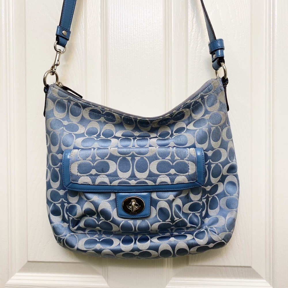 Coach Blue Messenger Bag